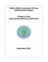 Primary view of Public utility commission of Texas self-evaluation report