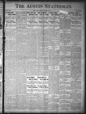 Primary view of object titled 'The Austin Statesman. (Austin, Tex.), Vol. 33, Ed. 1 Monday, November 30, 1903'.