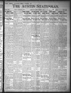 Primary view of object titled 'The Austin Statesman. (Austin, Tex.), Vol. 33, Ed. 1 Sunday, December 6, 1903'.