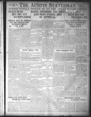 Primary view of object titled 'The Austin Statesman (Austin, Tex.), Ed. 1 Thursday, August 31, 1905'.