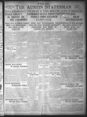 Primary view of object titled 'The Austin Statesman (Austin, Tex.), Ed. 1 Sunday, October 15, 1905'.