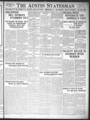 Primary view of object titled 'The Austin Statesman (Austin, Tex.), Ed. 1 Friday, January 5, 1906'.
