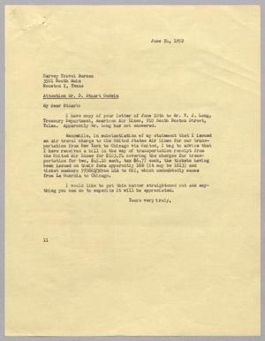 [Letter from I. H. Kempner to D. Stuart Godwin, June 24, 1952]