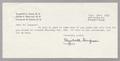 Letter: [Letter from Elizabeth Simpson to I. H. Kempner, September 30, 1952]
