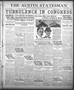 Thumbnail image of item number 1 in: 'The Austin Statesman (Austin, Tex.), Vol. 50, No. 365, Ed. 1 Friday, June 2, 1922'.