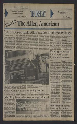 Primary view of object titled 'The Allen American (Allen, Tex.), Ed. 1 Thursday, October 16, 1986'.
