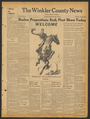 The Winkler County News (Kermit, Tex.), Vol. 4, No. 13, Ed. 1 Friday, June 16, 1939