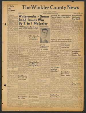 The Winkler County News (Kermit, Tex.), Vol. 4, No. 15, Ed. 1 Friday, June 30, 1939