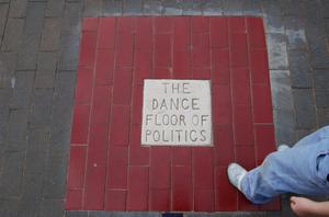 The Dance Floor of Politics, public artwork