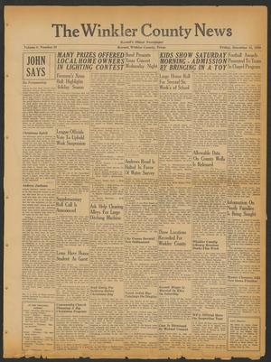 The Winkler County News (Kermit, Tex.), Vol. 4, No. 39, Ed. 1 Friday, December 15, 1939