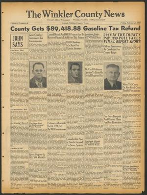 The Winkler County News (Kermit, Tex.), Vol. 4, No. 46, Ed. 1 Friday, February 2, 1940
