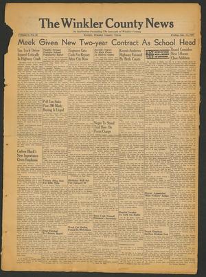 The Winkler County News (Kermit, Tex.), Vol. 8, No. 44, Ed. 1 Friday, January 12, 1945