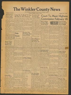 The Winkler County News (Kermit, Tex.), Vol. 8, No. 47, Ed. 1 Friday, February 2, 1945