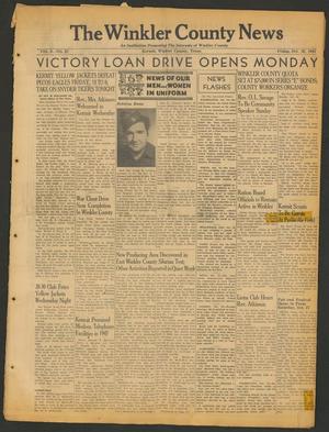 The Winkler County News (Kermit, Tex.), Vol. 9, No. 33, Ed. 1 Friday, October 26, 1945