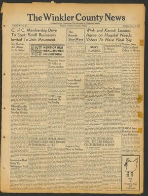 The Winkler County News (Kermit, Tex.), Vol. 9, No. 35, Ed. 1 Friday, November 9, 1945