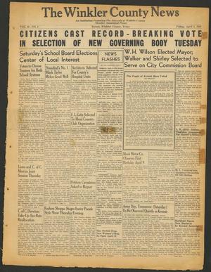 The Winkler County News (Kermit, Tex.), Vol. 10, No. 4, Ed. 1 Friday, April 5, 1946