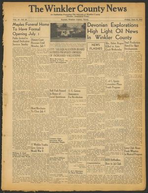 The Winkler County News (Kermit, Tex.), Vol. 10, No. 16, Ed. 1 Friday, June 28, 1946