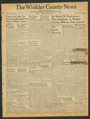 The Winkler County News (Kermit, Tex.), Vol. 10, No. 36, Ed. 1 Friday, November 15, 1946