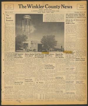 The Winkler County News (Kermit, Tex.), Vol. 11, No. 20, Ed. 1 Thursday, July 24, 1947