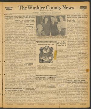 The Winkler County News (Kermit, Tex.), Vol. 11, No. 39, Ed. 1 Thursday, December 4, 1947