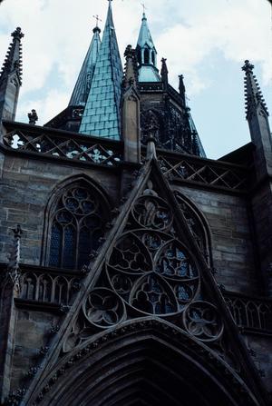 Primary view of object titled '[Erfurt Gothic Cathedral]'.