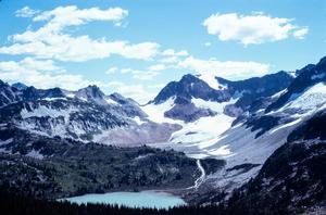 [Lyman Lake and Glacier From Cloudy Pass 2]