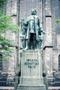 Thumbnail image of item number 1 in: '[Statue of Johann Sebastian Bach at St. Thomas-Kirche Church]'.
