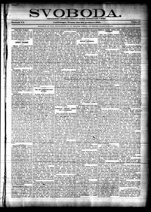 Svoboda. (La Grange, Tex.), Vol. 6, No. 50, Ed. 1 Thursday, December 24, 1891