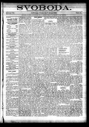 Svoboda. (La Grange, Tex.), Vol. 7, No. 12, Ed. 1 Thursday, April 7, 1892