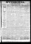 Newspaper: Svoboda. (La Grange, Tex.), Vol. 7, No. 14, Ed. 1 Thursday, April 21,…
