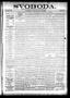 Newspaper: Svoboda. (La Grange, Tex.), Vol. 7, No. 20, Ed. 1 Thursday, June 2, 1…