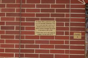 [Plaque About Historic Wall]