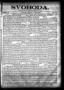 Newspaper: Svoboda. (La Grange, Tex.), Vol. 11, No. 12, Ed. 1 Thursday, April 2,…