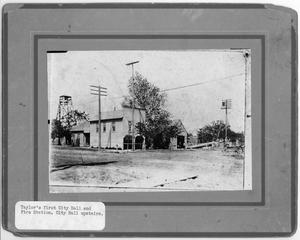 Primary view of object titled 'First City Hall & Fire Department'.