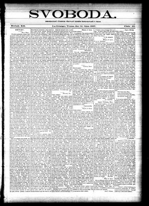Svoboda. (La Grange, Tex.), Vol. 12, No. 40, Ed. 1 Thursday, October 14, 1897