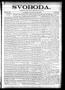 Newspaper: Svoboda. (La Grange, Tex.), Vol. 12, No. 41, Ed. 1 Thursday, October …