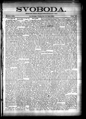 Svoboda. (La Grange, Tex.), Vol. 13, No. 40, Ed. 1 Thursday, October 13, 1898