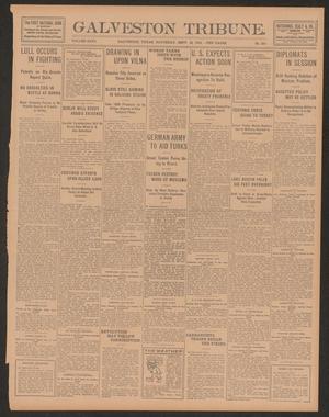 Primary view of object titled 'Galveston Tribune. (Galveston, Tex.), Vol. 35, No. 254, Ed. 1 Saturday, September 18, 1915'.