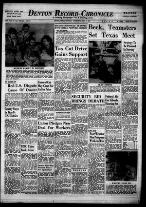Denton Record-Chronicle (Denton, Tex.), Vol. 54, No. 214, Ed. 1 Thursday, April 11, 1957
