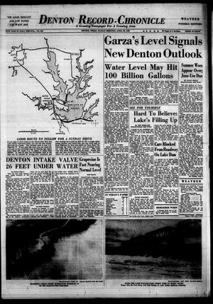 Denton Record-Chronicle (Denton, Tex.), Vol. 54, No. 228, Ed. 1 Sunday, April 28, 1957