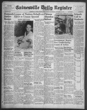Gainesville Daily Register and Messenger (Gainesville, Tex.), Vol. 47, No. 247, Ed. 1 Monday, September 13, 1937