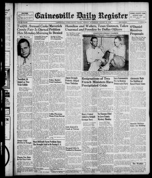 Gainesville Daily Register and Messenger (Gainesville, Tex.), Vol. 48, No. 283, Ed. 1 Monday, August 22, 1938