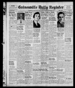 Gainesville Daily Register and Messenger (Gainesville, Tex.), Vol. 48, No. 299, Ed. 1 Friday, September 9, 1938