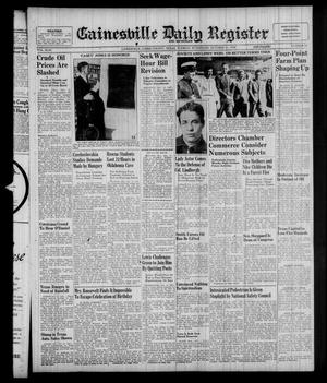 Gainesville Daily Register and Messenger (Gainesville, Tex.), Vol. 49, No. 61, Ed. 1 Tuesday, October 11, 1938