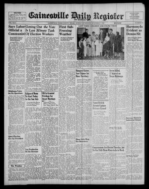 Gainesville Daily Register and Messenger (Gainesville, Tex.), Vol. 49, No. 84, Ed. 1 Monday, November 7, 1938