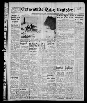 Gainesville Daily Register and Messenger (Gainesville, Tex.), Vol. 49, No. 88, Ed. 1 Friday, November 11, 1938