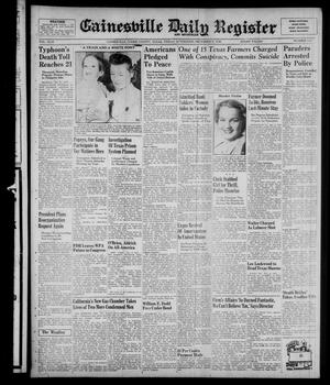 Gainesville Daily Register and Messenger (Gainesville, Tex.), Vol. 49, No. 112, Ed. 1 Friday, December 9, 1938