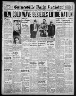 Gainesville Daily Register and Messenger (Gainesville, Tex.), Vol. 49, No. 151, Ed. 1 Thursday, January 25, 1940