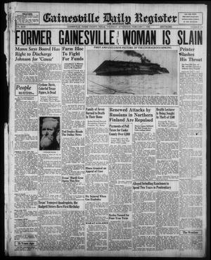 Gainesville Daily Register and Messenger (Gainesville, Tex.), Vol. 49, No. 157, Ed. 1 Thursday, February 1, 1940