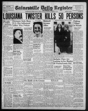Gainesville Daily Register and Messenger (Gainesville, Tex.), Vol. 49, No. 206, Ed. 1 Friday, March 29, 1940